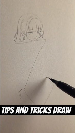 Tips and tricks draw for beginer #drawing #tutorialdrawanime #tipsandtricks #animedrawing