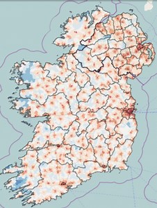 Handy new online map shows how far you are from a hospital