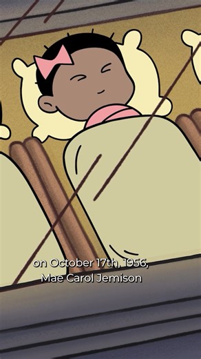 1.8K views · 48 reactions | Dr. Mae Jemison made history as the first Black American woman in space. This animated short, "Mae Jemison – The Glimmering Light," follows her journey from a childhood dream to becoming an engineer, doctor, and NASA astronaut. It highlights her story of perseverance, brilliance, and breaking barriers. | Thirteen WNET New York | Facebook