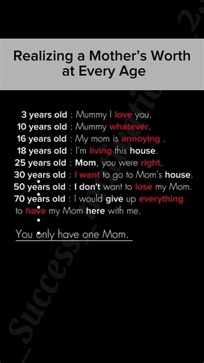 A Mother’s Love: A Bond That Grows Stronger With Age ❤️#MothersLove #CherishYourMom