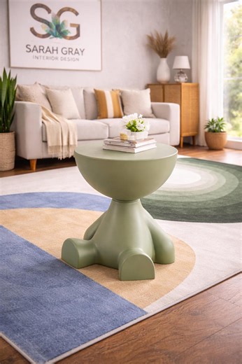 Cartoon Side Table Stool: Modern Minimalist Accent Furniture for Kids Room - Etsy