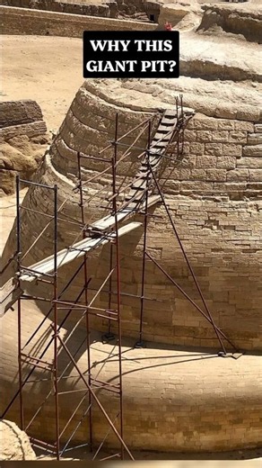 Why Is the Great Sphinx Surrounded by a Giant Pit? 👀