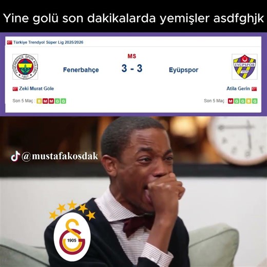 Golü yine son dakikalarda yemişler asdfghjk 🤣🤣🤣