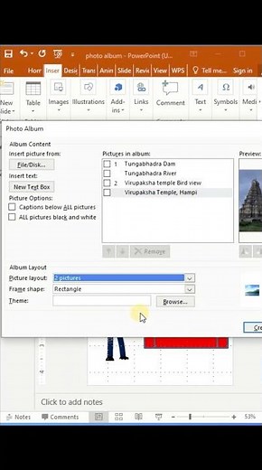 Step-by-Step Guide to Create a Stunning Photo Album PowerPoint Tips: #pptpresentation #shortsfeed