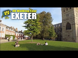 Exeter - Devon UK - 4K Walking Tour - September 2023