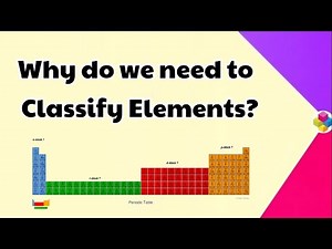 Why do we need to classify Elements? | Periodic Classification | Class 11th & 12th | Science