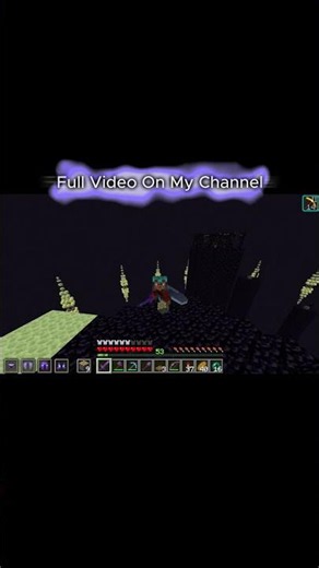 I Broke EVERY End Pillar Bedrock 😱 It Took FOREVER! | Minecraft Survival