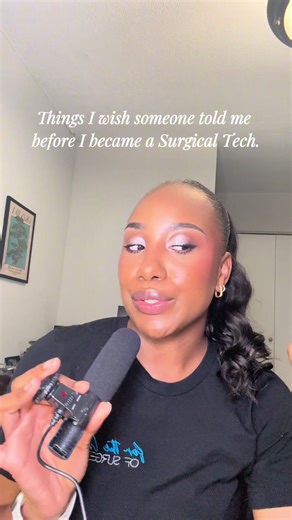 Things I wish someone told me before becoming a surgical tech #surgicaltechnologist #surgicaltechsoftiktok #operatingroomlife #surgicaltech