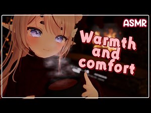 [ASMR VRChat] Winter time comfy cuddles ♡ Keeping you warm and tingly