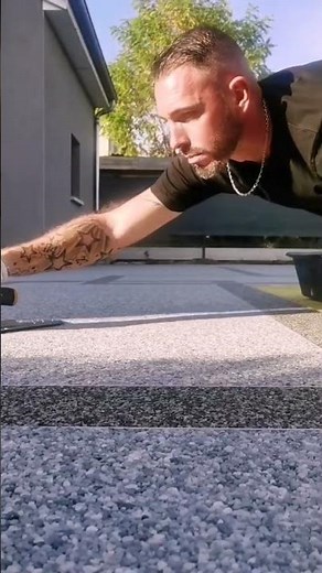 Outdoor resin terrace tutorial #tutorial #tip #resin #resintileartanddecoration #shorts