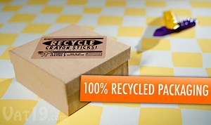 Recycled Crayon Sticks: Handmade from recycled crayons (18-pack)