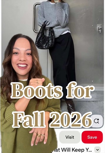 Boots for fall 2026 and where to get them #falltrends #kneehighboots #fallbiots #fallshoes