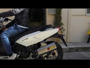 Gilera GP 800 akrapovic
