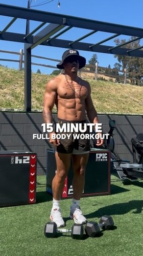 3.8K views · 2.4K reactions | 15 MINUTE FULL BODY WORKOUT  - 4 ROUNDS | 30 SECONDS EACH EXERCISE | 60-90 SECONDS REST BETWEEN ROUNDS • SUITCASE SQUAT - 30 sec • SUMO DEADLIFT - 30 sec • LOW FLY - 30 sec • REVERSE FLY - 30 sec • PLANK SHOULDER TAPS - 30 sec Consistency! Get up get active  - #fullbodyworkout #hiit #fitness #fitnessmotivation #gym #gymmotivation #exercise #workout #healthy #reels | Jerred Beniquez | Facebook