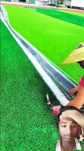 12:13DescriptionLaying Grass in the Stadium.