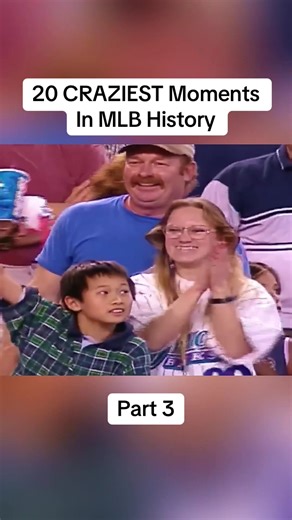 20 CRAZIEST Moments In MLB History #fyp #baseball #crazy #MLB