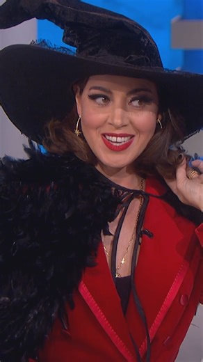 Aubrey Plaza is… the Christmas Witch. | Ellen DeGeneres