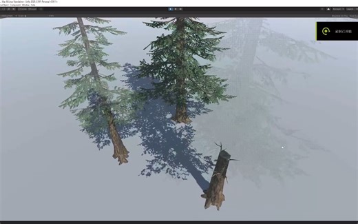 根据摄像机距离抖动半透Unity Shader