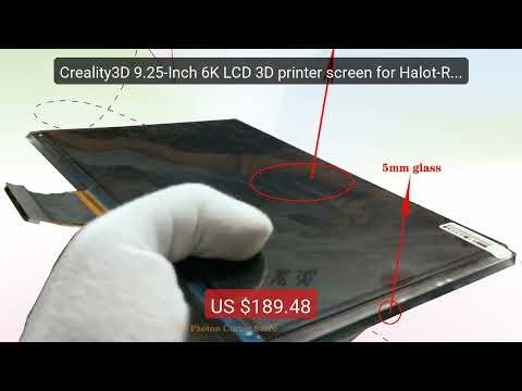 Creality3D 9.25-Inch 6K LCD 3D printer screen for Halot-Ray/H... — Amazing Value 2026 | Must Have!
