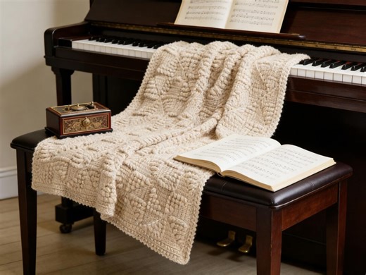 Popcorn Windmills Afghan, Crochet Pattern PDF, Intermediate Blanket, Textured Afghan, Instant Download - Etsy