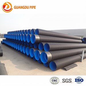 [Hot Item] HDPE Slotted Corrugated Subsoil Drainage Pipes