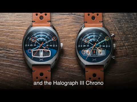 A watch inspired by the 1966 24 Hours of Le Mans - Xeric Halograph III
