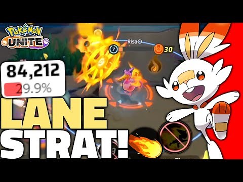 Pokémon Unite Cinderace LANE Strategy actually WORKS?!😵 (Cinderace Build Guide & Master Gameplay)