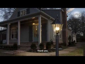 LED Solar Post light