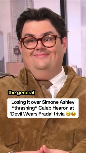 Simone Ashley thrashes Caleb Hearon at 'Devil Wears Prada' trivia #shorts