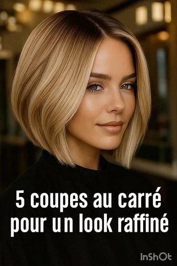 5 coupes au carré pour un look raffiné