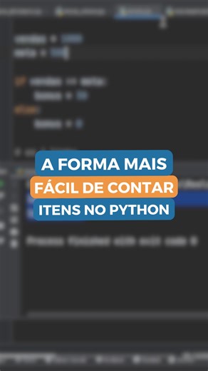 Hashtag - Python, JavaScript, SQL & Ciência de Dados on Instagram: "Esse método vai te salvar tempo pra contar itens no Python ⏳ 📲 Clica no link da bio e acesse o minicurso gratuito. #Python #DicasDePython #Programação #Produtividade #Código"