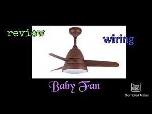 Review install and how to wiring Baby fan 36" Elmark , kipas dapur/kecil, mudah.
