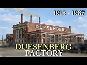 The Dark Story Behind America's Most Luxurious Car Factory: Duesenberg Motors