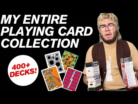 MY ENTIRE PLAYING CARD COLLECTION
