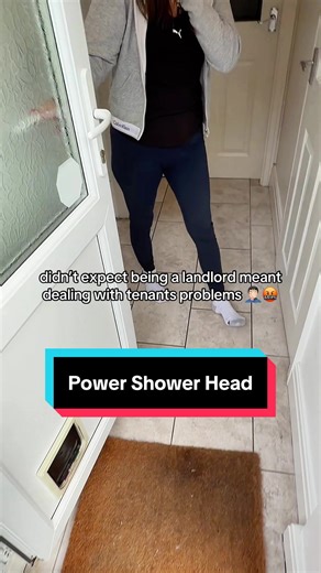 As a landlord I get the low water pressure issue all the time and these shower heads are a simple fix. Power shower, rain fall and jet spray mode and because they use less water they save you money. #showerhead #rainfallshower #showertok #landlordproblems #bathroomideas