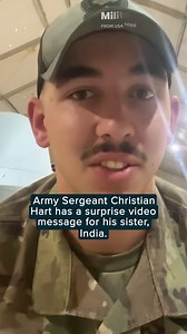 Watch a bride-to-be shed tears of joy when Army brother returns in time for her wedding