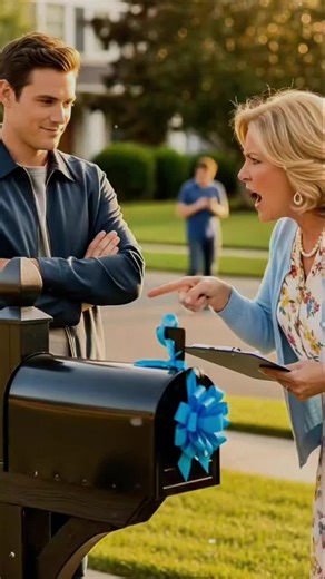 HOA-Karen fined me $250 for a mailbox bow, so I appealed and won.#hoa #karencaught0 #storytime #entitledpeople #revengestory