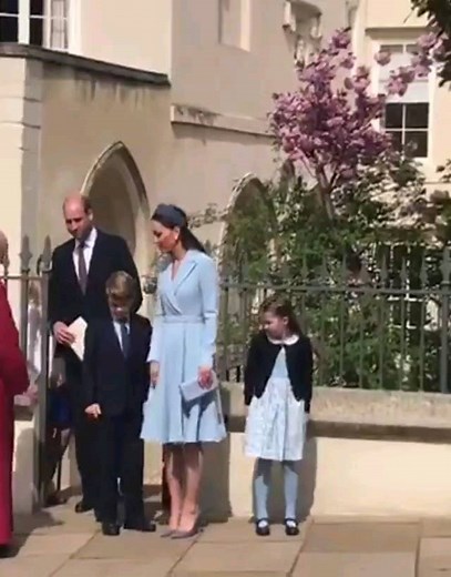 Remembering this super cute moment: Charlotte looking for Catherine's hand after leaving the Easter service earlier this year... I can't believe how much confidence she has gained since that moment. She has been through a lot of engagements this year!! #katemiddleton #walesfamily #princesscharlotte #waleskids #cambridgekids #dukeandduchessofcambridge #dukeandduchessofcornwall #princeandprincessofwales #cambridgeroyals #duchessofcambridge #duchesskate #katemiddletonstyle #duchesscatherine #prince