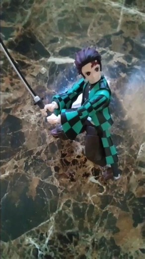 tanjiro from demon slayer figure unboxing 💚