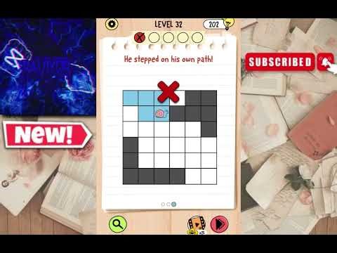 Brain Test 5 level 32 walkthrough Solution All Levels 