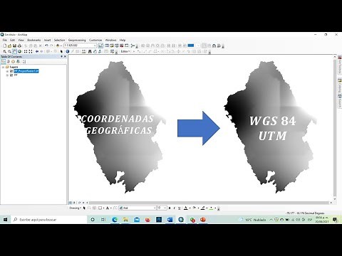 Proyectar un Ráster en ArcGIS