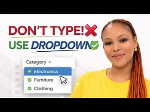 How to Use Data Validation in Excel (Create Dropdown Lists Easily)