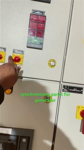 synchronizing panel for 2 generator with comap controller#electricalindia #electrical #comap #panel