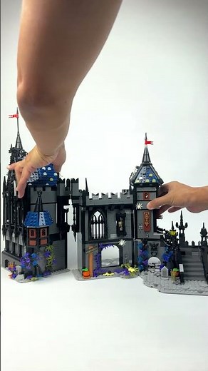 Best LEGO Dracula Castle for Halloween? #lego #aliexpress #halloween #dracula #horror #nostalgia