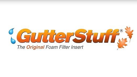 GutterStuff - Gutter Guard - The Original Foam Filter Insert
