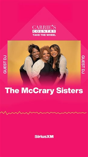 Carrie's Country on Instagram: "The legendary McCrary Sisters are taking the wheel in Carrie’s Country this week! Celebrate their new album, “Love Is The Only Key” and tune in to hear the songs they love — plus stories from their time working with Carrie. ❤️🔑"