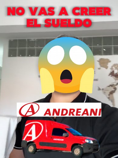 ¿Cuánto gana un repartidor de Andreani?