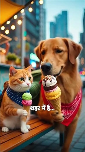 "Billi Kutta Ka Jungle Adventure! 🐱🐶 Cartoon Kahani Bachchon Ke Liye"
