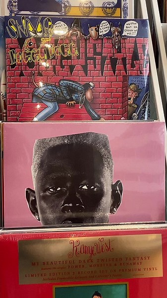 new friday stock and restocks :) #assairecords #newmusic #scotland #records #edinburgh #tylerthecreator #rsd #paolonutini #oasis #kanyewest