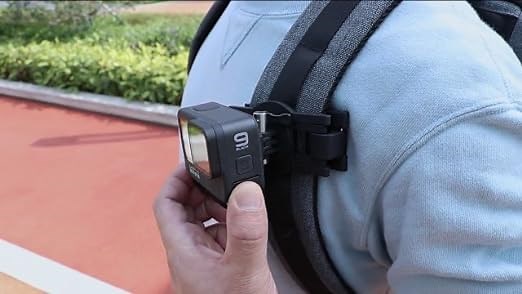Backpack Strap Mount Clip for GoPro Hero 12\/11\/10\/9\/8\/7\/6\/5